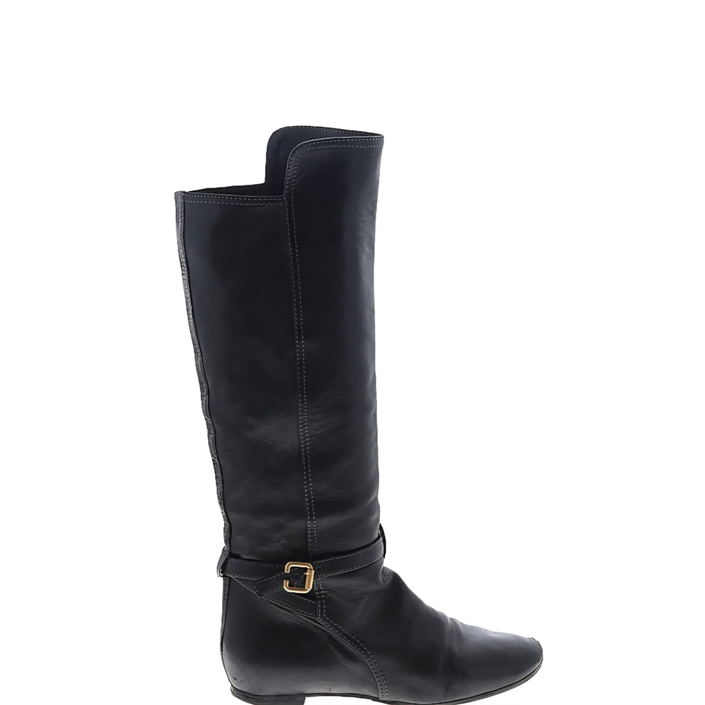 SOLD!!! Chloe Black Leather Knee-High Boots